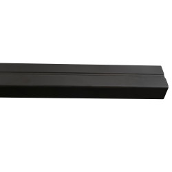 Legar 240x5x3 cm do desek tarasowych WPC czarny 9 szt. kompozytowy