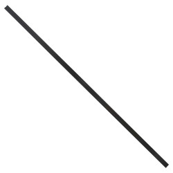Legar 240x5x3 cm do desek tarasowych WPC czarny 9 szt. kompozytowy