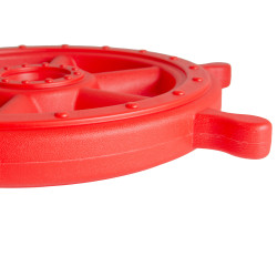 Koło sterowe 54 cm ster na plac zabaw czerwone