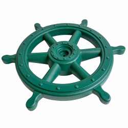 Koło sterowe 54 cm ster na plac zabaw ciemno zielone