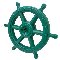 Koło sterowe 54 cm ster na plac zabaw ciemno zielone