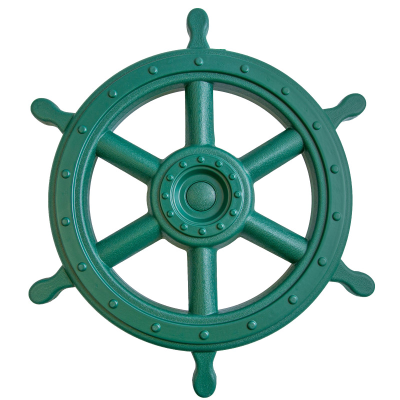 Koło sterowe 54 cm ster na plac zabaw ciemno zielone