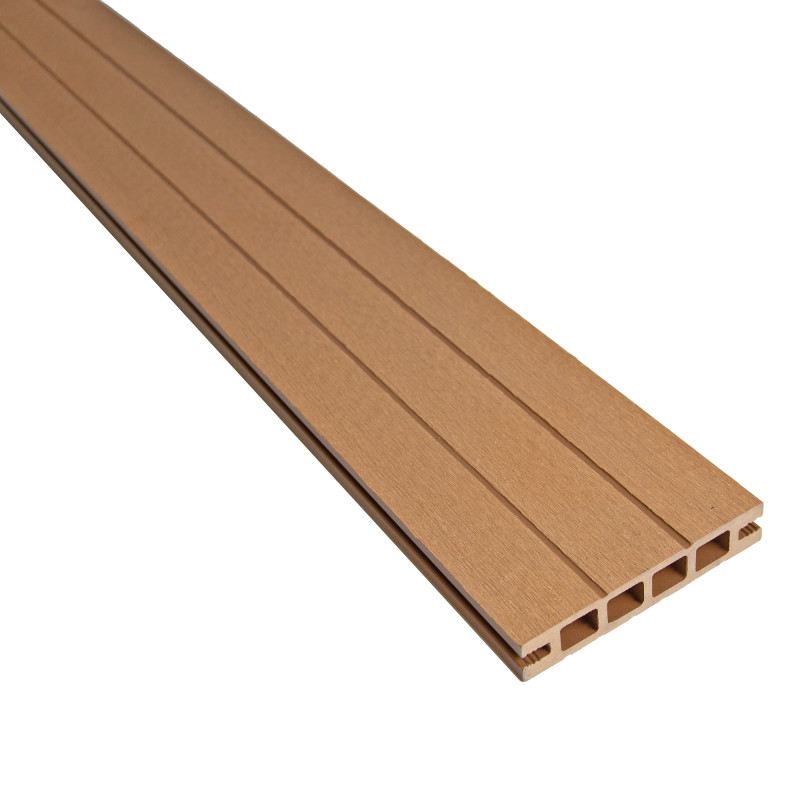 Deska tarasowa WPC 11x2x200 cm teak podest tarasowy 5 szt. 1,1mkw kompozytowa