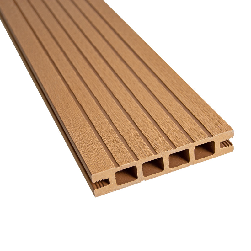 Deska tarasowa WPC 11x2x200 cm teak podest tarasowy 5 szt. 1,1mkw kompozytowa