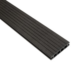 Deska tarasowa WPC 11x2x200 cm antracyt podest tarasowy 5 szt. 1,1mkw kompozytowa