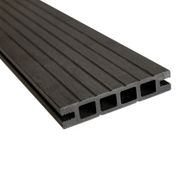 Deska tarasowa WPC 11x2x200 cm antracyt podest tarasowy 5 szt. 1,1mkw kompozytowa