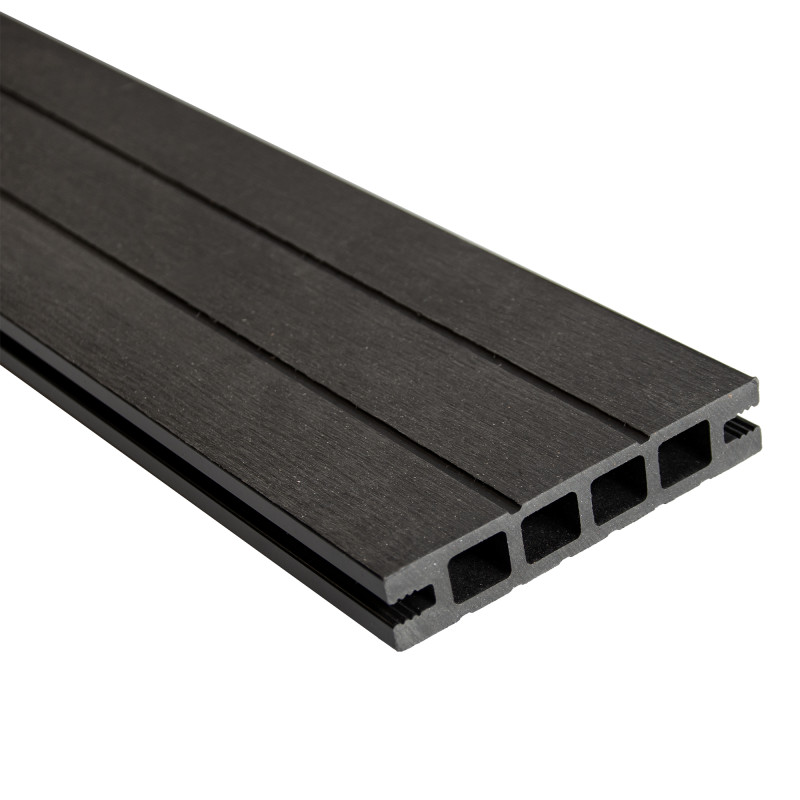 Deska tarasowa WPC 11x2x200 cm antracyt podest tarasowy 5 szt. 1,1mkw kompozytowa