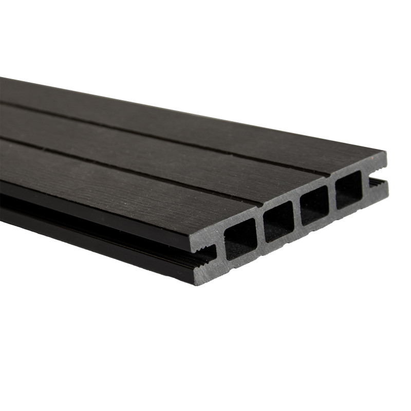 Deska tarasowa WPC 11x2x200 cm antracyt podest tarasowy 5 szt. 1,1mkw kompozytowa