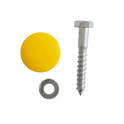 Koło sterowe ster na plac zabaw Żółte, zabawka edukacyjna