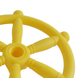 Koło sterowe ster na plac zabaw Żółte, zabawka edukacyjna
