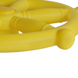 Koło sterowe ster na plac zabaw Żółte, zabawka edukacyjna