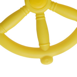 Koło sterowe ster na plac zabaw Żółte, zabawka edukacyjna