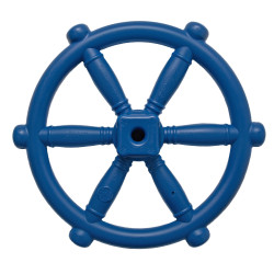 Koło sterowe ster na plac zabaw Niebieskie, zabawka edukacyjna