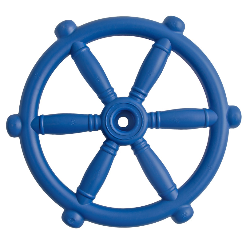 Koło sterowe ster na plac zabaw Niebieskie, zabawka edukacyjna