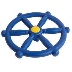 Koło sterowe ster na plac zabaw Niebieskie, zabawka edukacyjna