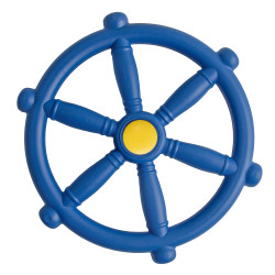 Koło sterowe ster na plac zabaw Niebieskie, zabawka edukacyjna