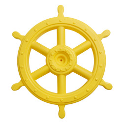 Koło sterowe 54 cm ster na plac zabaw Żółte