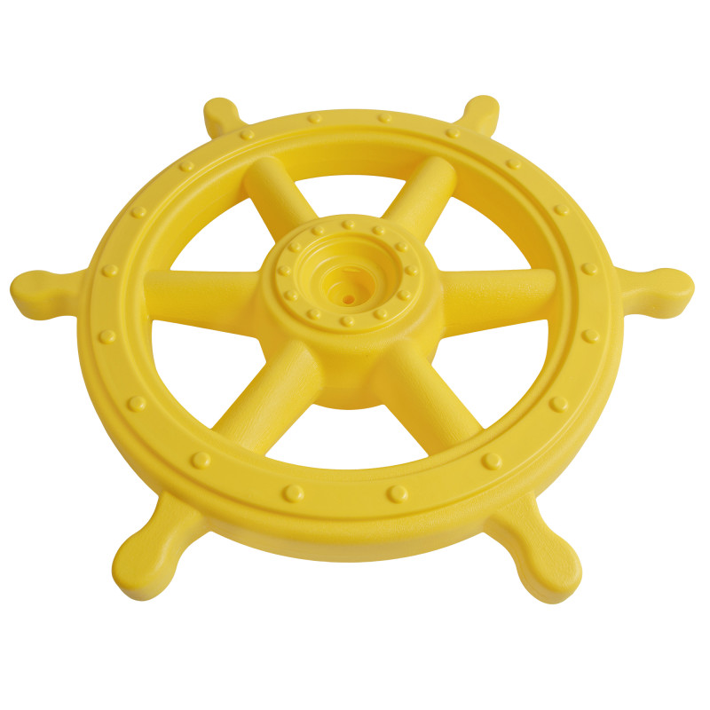 Koło sterowe 54 cm ster na plac zabaw Żółte