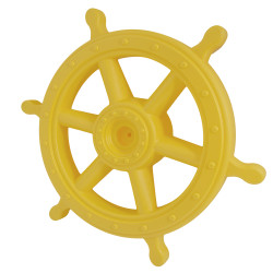 Koło sterowe 54 cm ster na plac zabaw Żółte