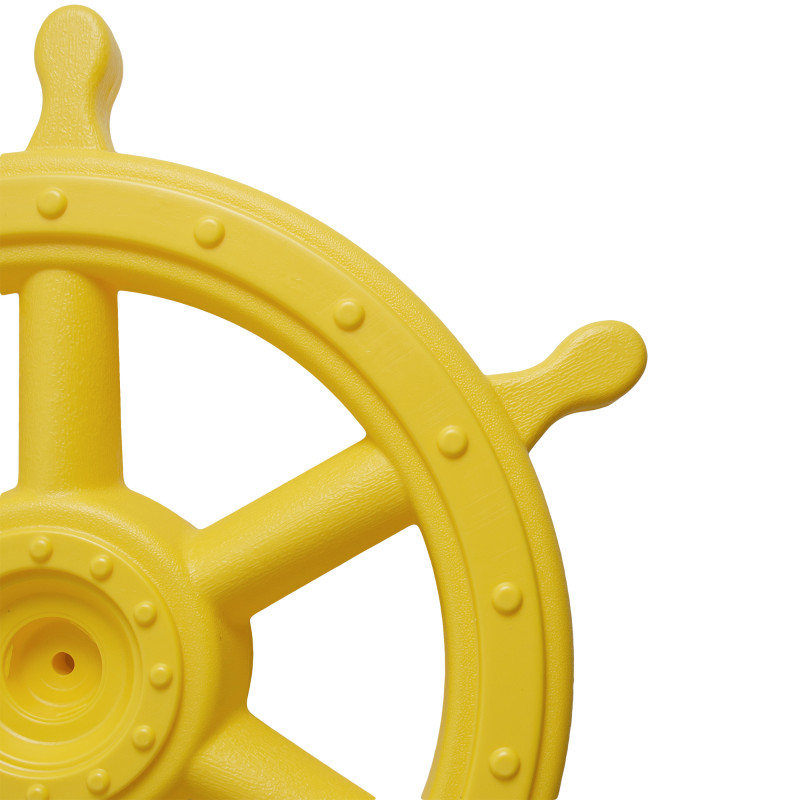 Koło sterowe 54 cm ster na plac zabaw Żółte