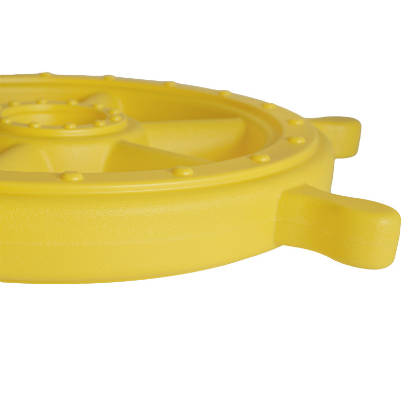 Koło sterowe 54 cm ster na plac zabaw Żółte