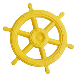 Koło sterowe 54 cm ster na plac zabaw Żółte