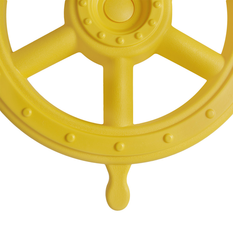 Koło sterowe 54 cm ster na plac zabaw Żółte