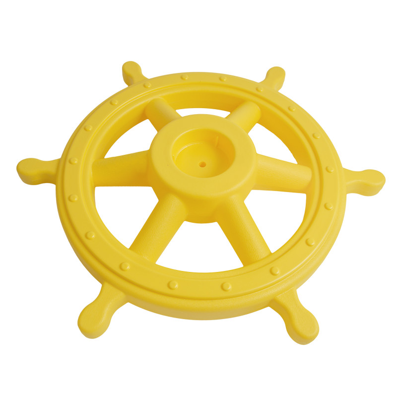 Koło sterowe 54 cm ster na plac zabaw Żółte