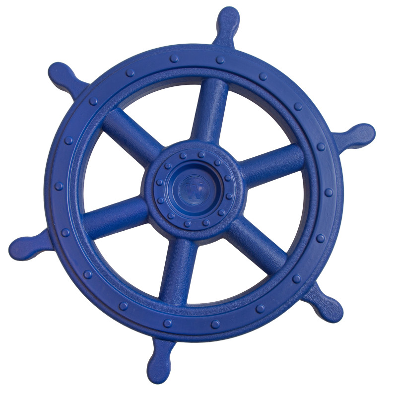 Koło sterowe 54 cm ster na plac zabaw Niebieskie