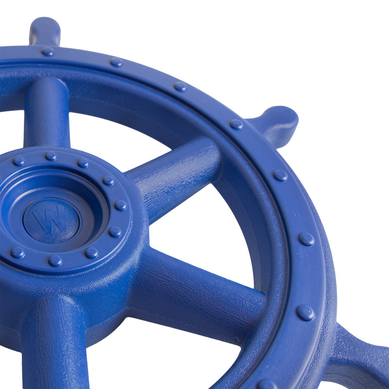 Koło sterowe 54 cm ster na plac zabaw Niebieskie