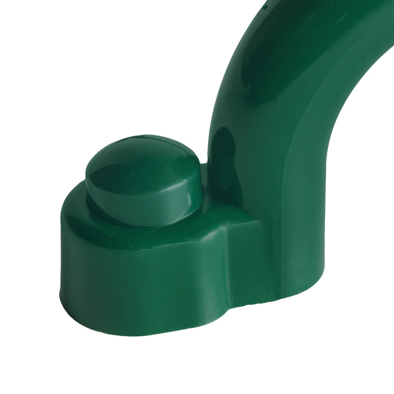 Uchwyty Ciemno zielone 2 sztuki do domków drewnianych na plac zabaw do wspinaczki 245 mm