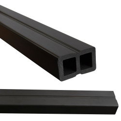 Legar 5x3x240 cm do desek tarasowych WPC czarny
