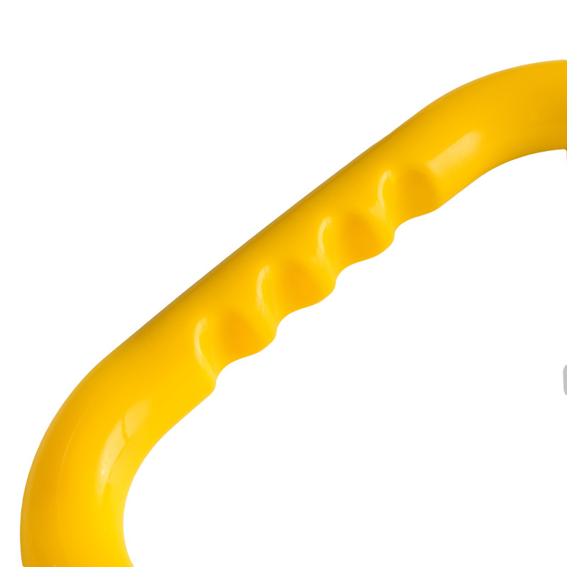 Uchwyty Żółte 2 sztuki do domków drewnianych na plac zabaw do wspinaczki 245 mm