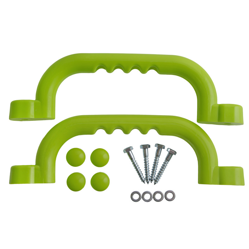 Uchwyty Limonka 2 sztuki do domków drewnianych na plac zabaw do wspinaczki 245 mm