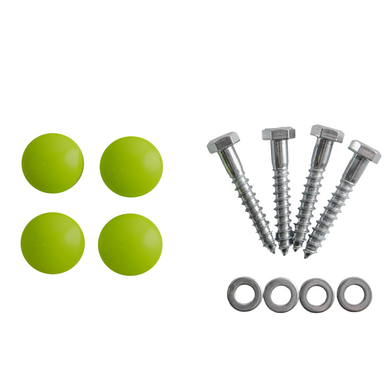 Uchwyty Limonka 2 sztuki do domków drewnianych na plac zabaw do wspinaczki 245 mm