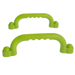 Uchwyty Limonka 2 sztuki do domków drewnianych na plac zabaw do wspinaczki 245 mm