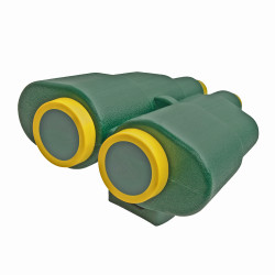 Lornetka na place zabaw zielono-żółta, zabawka edukacyjna