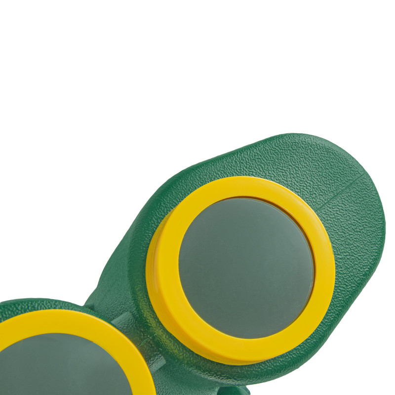 Lornetka na place zabaw zielono-żółta, zabawka edukacyjna