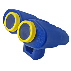 Lornetka na place zabaw niebiesko-żółta, zabawka edukacyjna