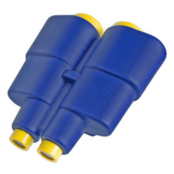 Lornetka na place zabaw niebiesko-żółta, zabawka edukacyjna