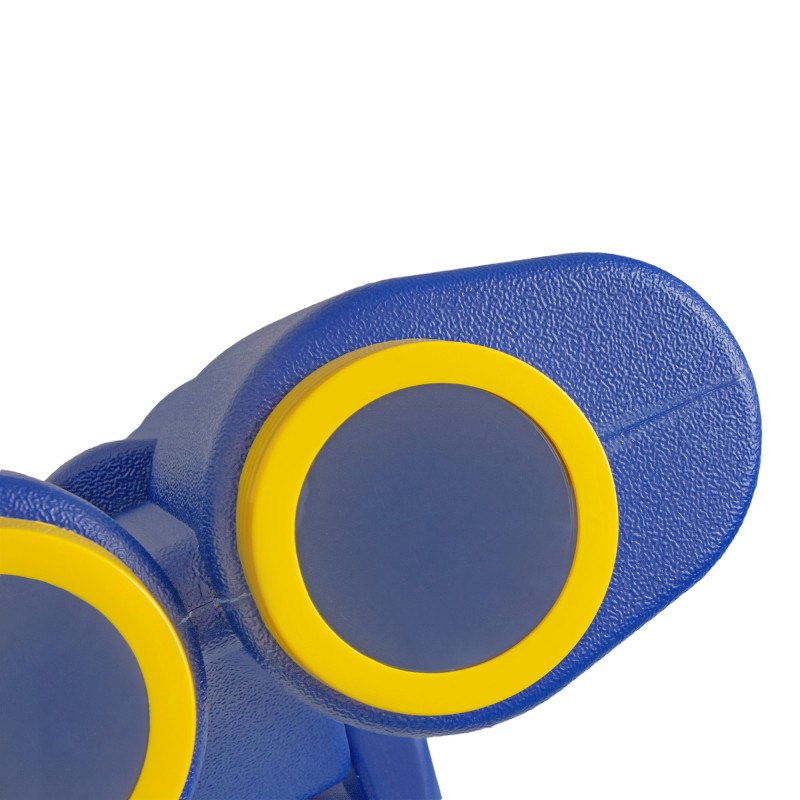 Lornetka na place zabaw niebiesko-żółta, zabawka edukacyjna