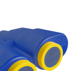 Lornetka na place zabaw niebiesko-żółta, zabawka edukacyjna