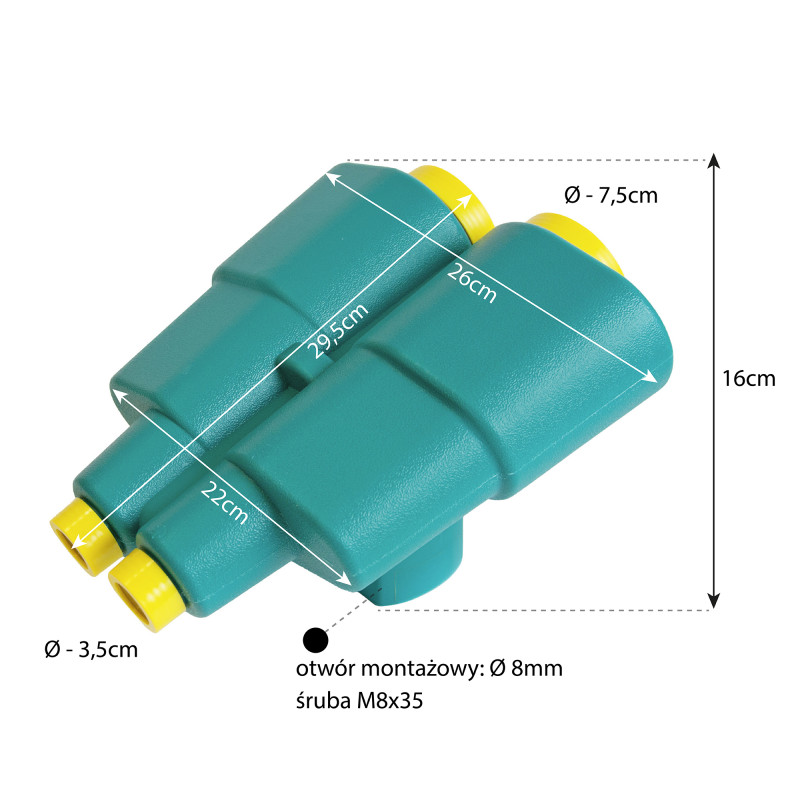 Lornetka na place zabaw...