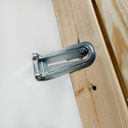 Drewniane schody strychowe EKO-line 120x70 26mm H280 cm