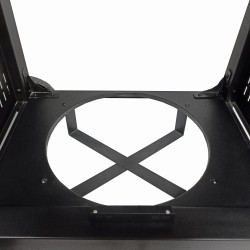 Grill gazowy HEATWAVE 3+1 LED żeliwny ruszt 11.9kW ogrodowy 113,4×49,2×109,4 cm