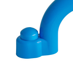 Uchwyty Błękitne 2 sztuki do domków drewnianych na plac zabaw do wspinaczki 245 mm