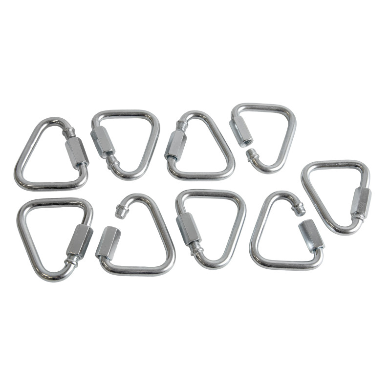 Tor przeszkód NINJA dla dzieci lina 10m zestaw Slackline zielony 7 przeszkód 200 kg