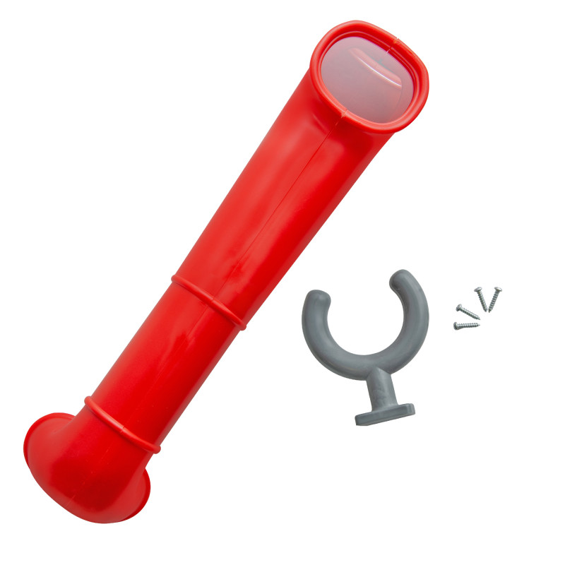 Peryskop czerwono-szary...