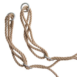 Huśtawka BRIZO 3w1 pomarańczowo-limonkowe siedzisko kubełkowe