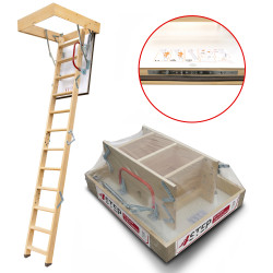 Schody Strychowe 4STEP GREENLINE 90x60 35mm